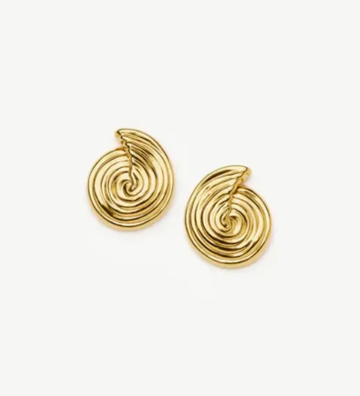 Spiral Small Stud Earrings